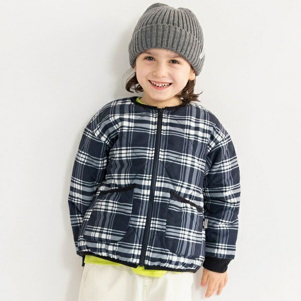 【マシンウォッシャブル】キルティング中綿ジャケット/ブランシェス(branshes)