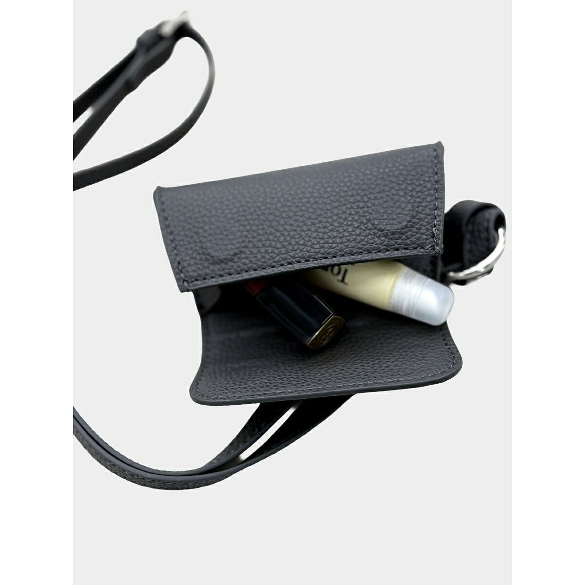 リップバッグ【SHRINK LEATHER】／ドロー（DRAW）