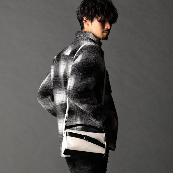 レクタングル2WAYバッグ／ニコルクラブフォーメン（NICOLE CLUB FOR MEN）