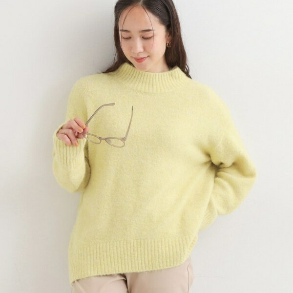 【洗濯機可S-LL】インせず着られる ふわふわハイネックニット／シューラルー（SHOOLARUE）