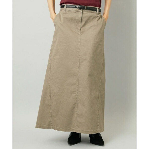 [小さいサイズ][セットアップ対応]チノAラインスカート／ミッシェルクラン（MICHEL KLEIN）