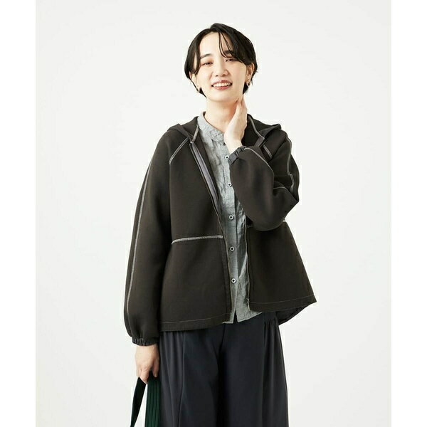 [洗える]アスターダンボールニットパーカー／ジャンニ・ロ・ジュディチェ（GIANNI LO GIUDICE）