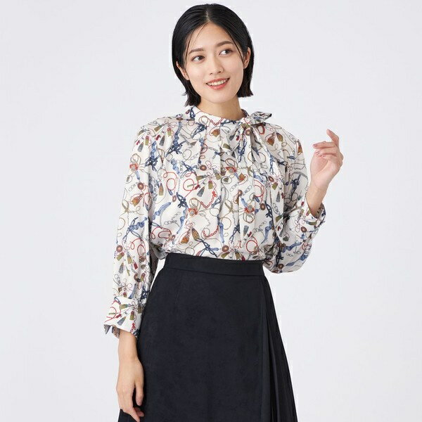 【ウォッシャブル】タッセルプリント／トランスワーク（TRANS WORK）