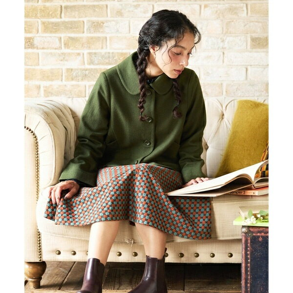 圧縮W天竺ショートジャケット／ホコモモラ（JOCOMOMOLA）