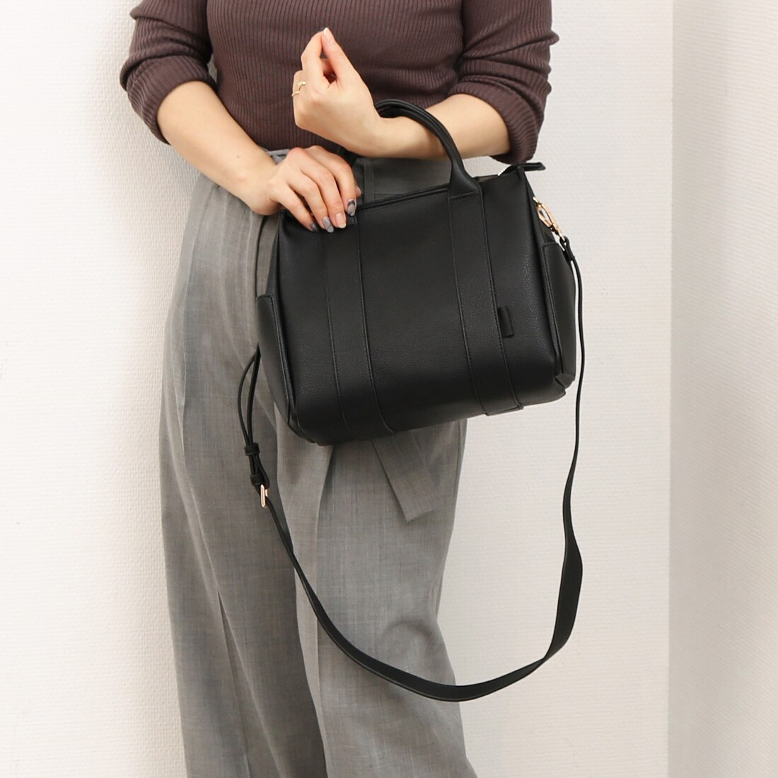 カシュカシュ cachecache / 6ポケットパーテーション2wayトート／カシュカシュ（cache cache）
