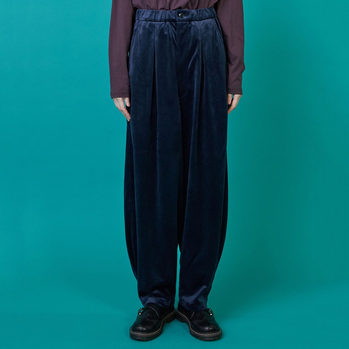 ベロアサール パンツ／フラボア（FRAPBOIS）