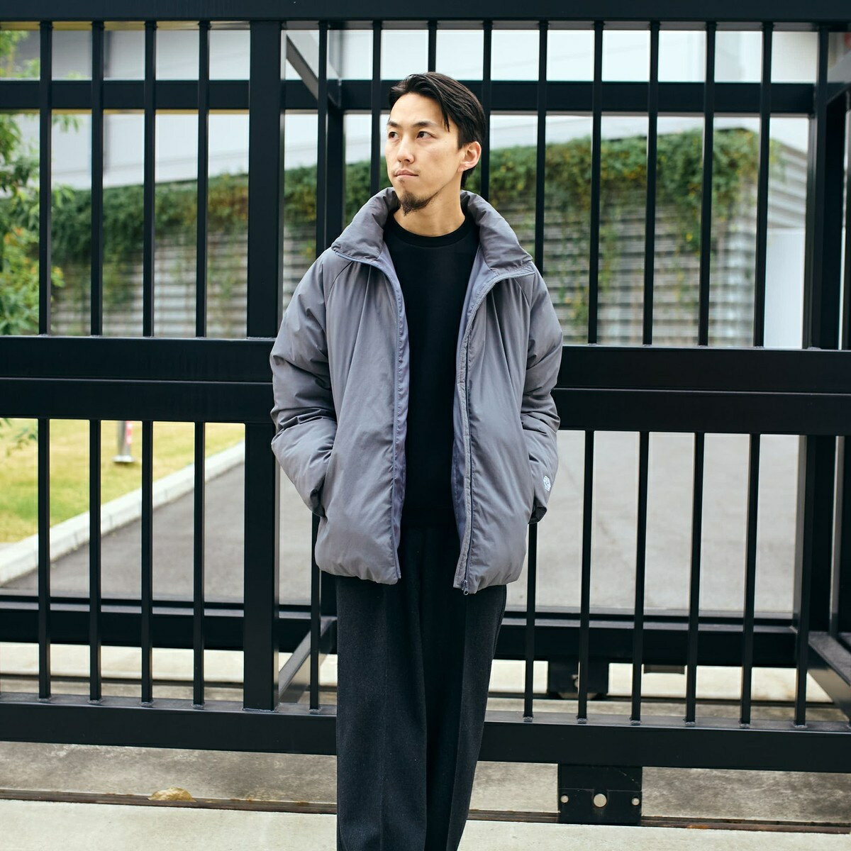 SHIPS: パデッド スタンドカラー ジャケット／シップス（SHIPS）