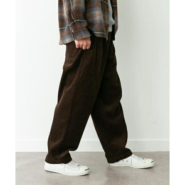 コーデュロイワイドテーパードパンツ／アーバンリサーチ サニーレーベル（URBAN RESEARCH SonnyLabel）