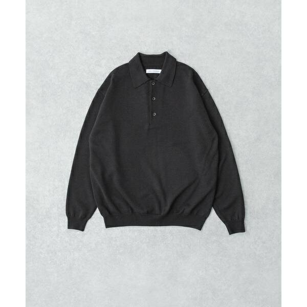 CASH FEEL W/MID ニットポロ/アーバンリサーチ(URBAN RESEARCH)