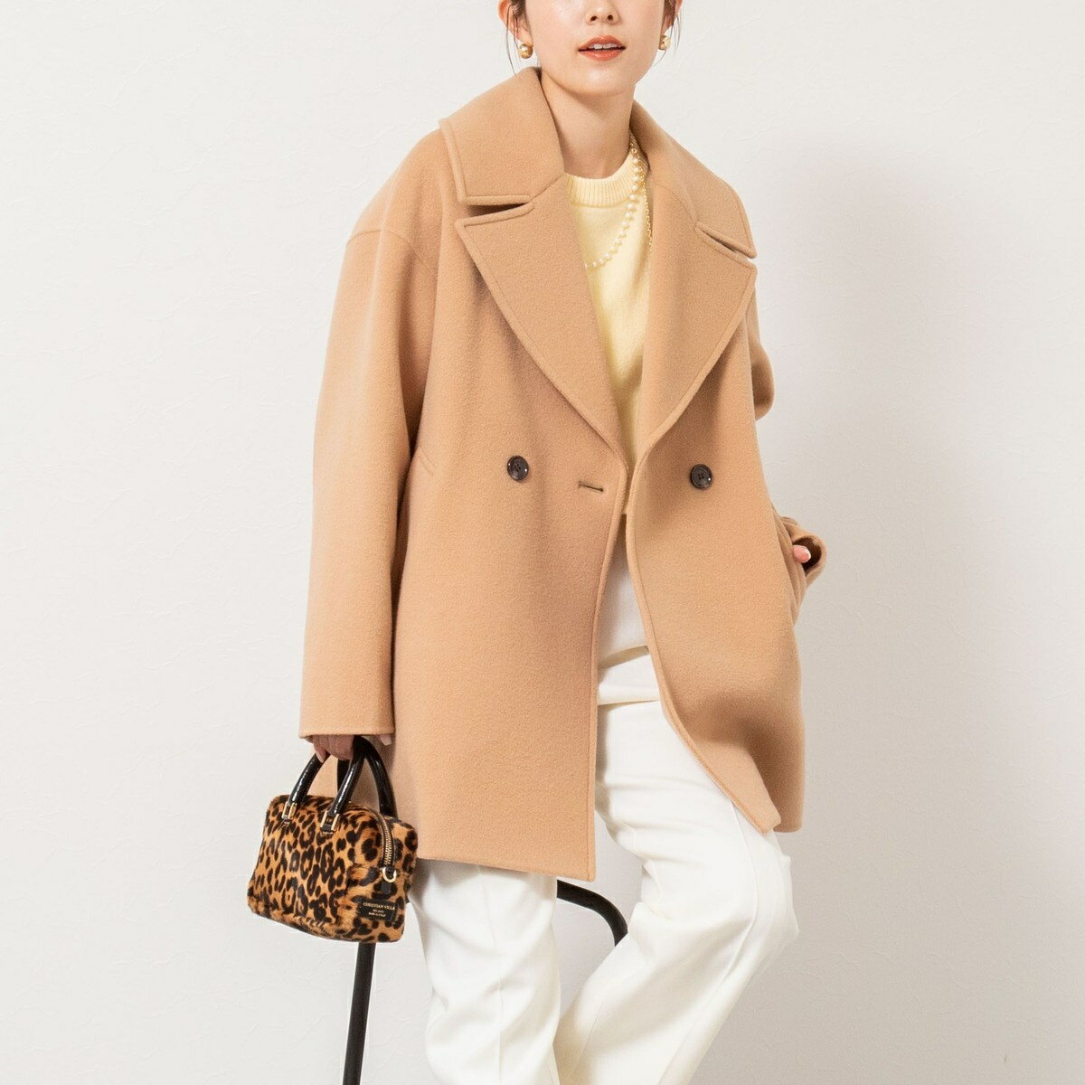 【一部WEB限定アイテム】SP140リバーコート起毛メルトン仕上げ／ノーリーズ（NOLLEY'S）