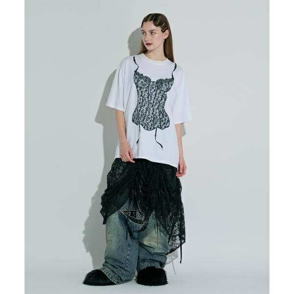 ANNA SUI NYC/アナ スイ エヌワイシー/マルチシャーリングスカート/ロイヤルフラッシュ(ROYAL FLASH)