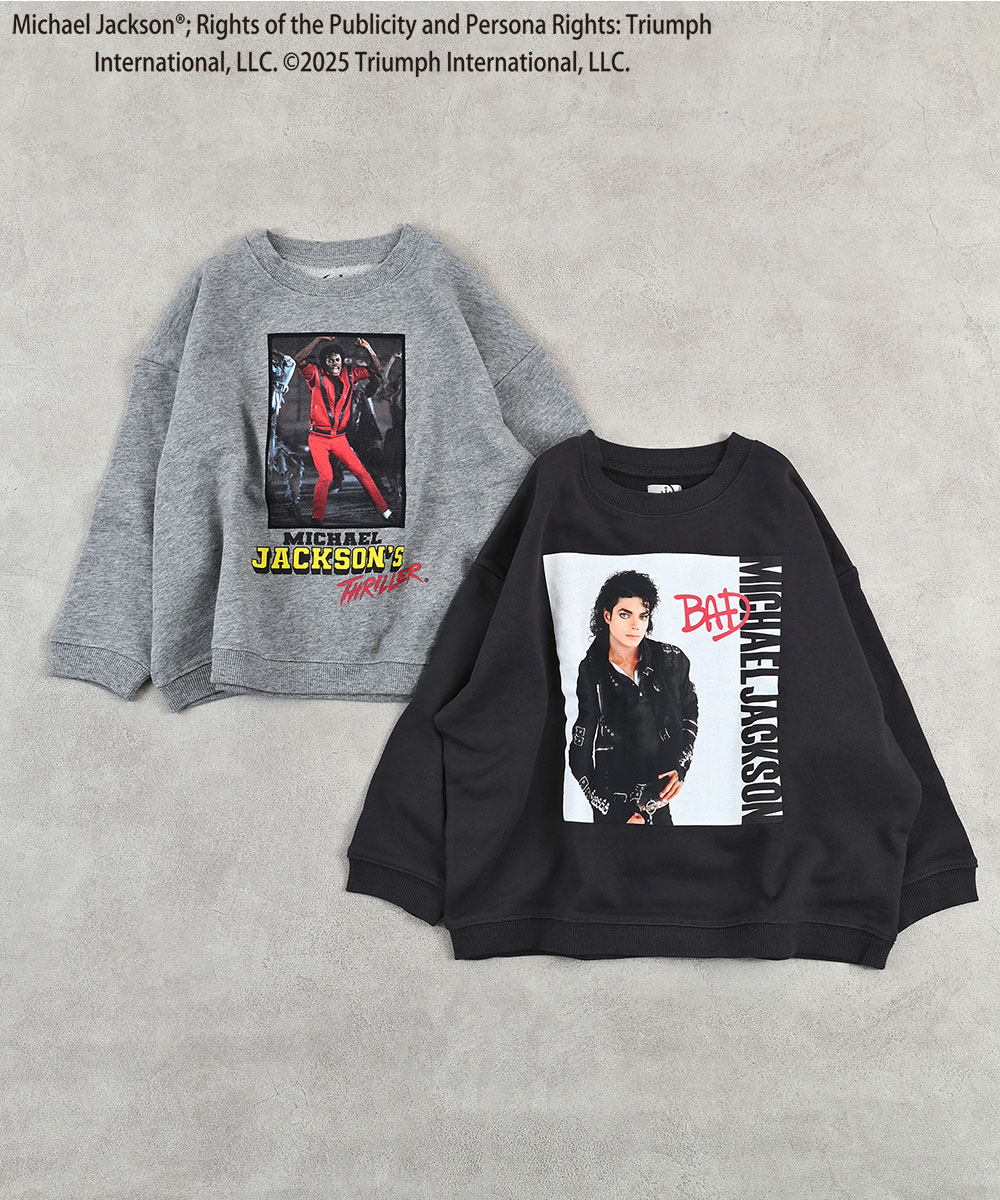 【Michael Jackson/マイケル・ジャクソン 】別注プリントトレーナー／マーキーズ（MARKEY'S）