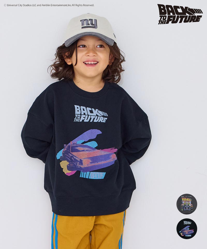 【BACK TO THE FUTURE】別注プリントトレーナー／マーキーズ（MARKEY'S）