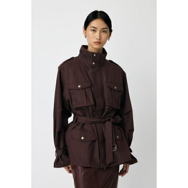 BELTED CARGO ジャケット／マウジー（MO
