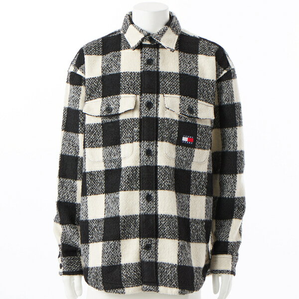 チェックオーバーシャツ／トミー ジーンズ（TOMMY JEANS）