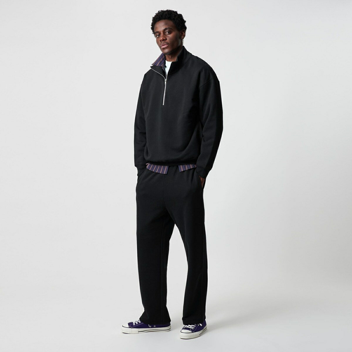 SNAZZY ハーフジップ スウェット／ビューティー＆ユース ユナイテッドアローズ（BEAUTY＆YOUTH）