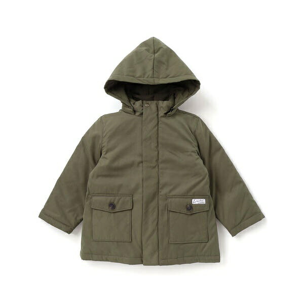 【撥水加工】ボアライナーベスト付きナイロン中綿3wayコート(90~150cm)/ベベ(BeBe)