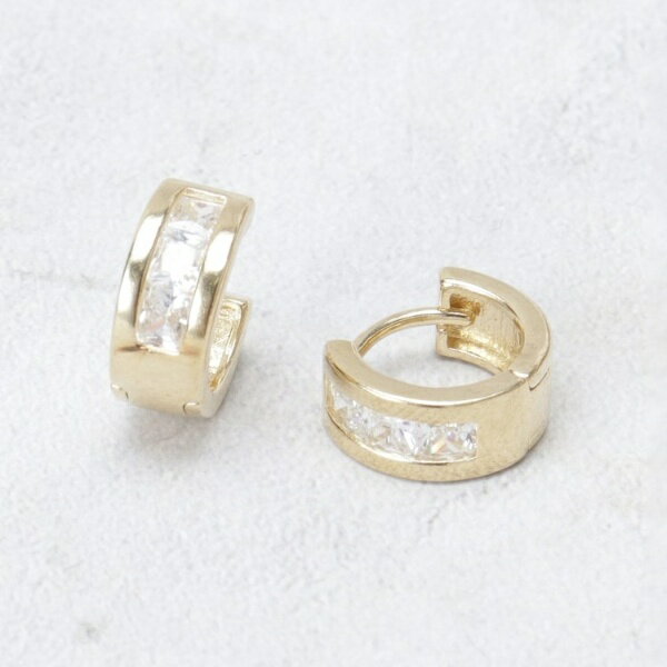 ビジューワンタッチピアス／オペークドットクリップ（OPAQUE.CLIP）