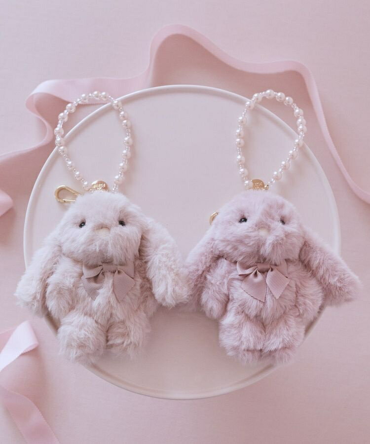 ピンクマニアうさぎチャーム/メゾン ド フルール(Maison de FLEUR)