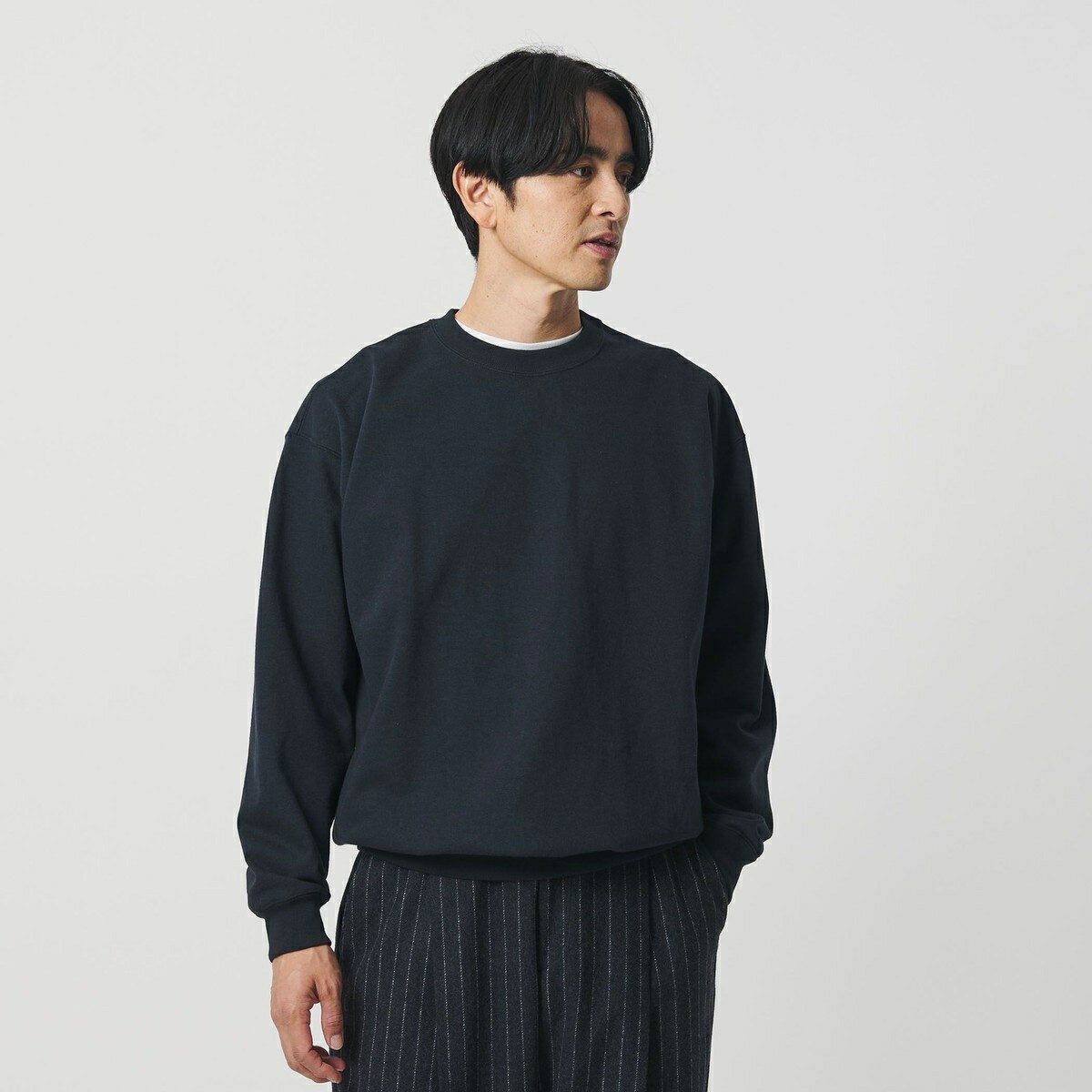 ハイバルキー クルーネック スウェット／ビューティー＆ユース ユナイテッドアローズ（BEAUTY＆YOUTH）