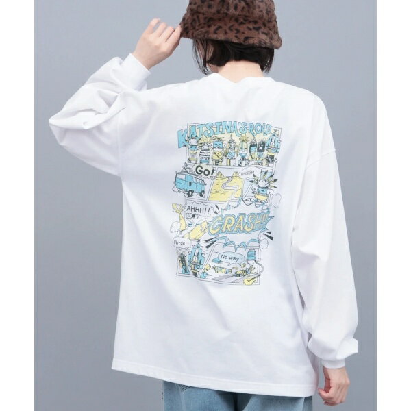 チビカチナコミックプリントロングTシャツ／チチカカ（titicaca）