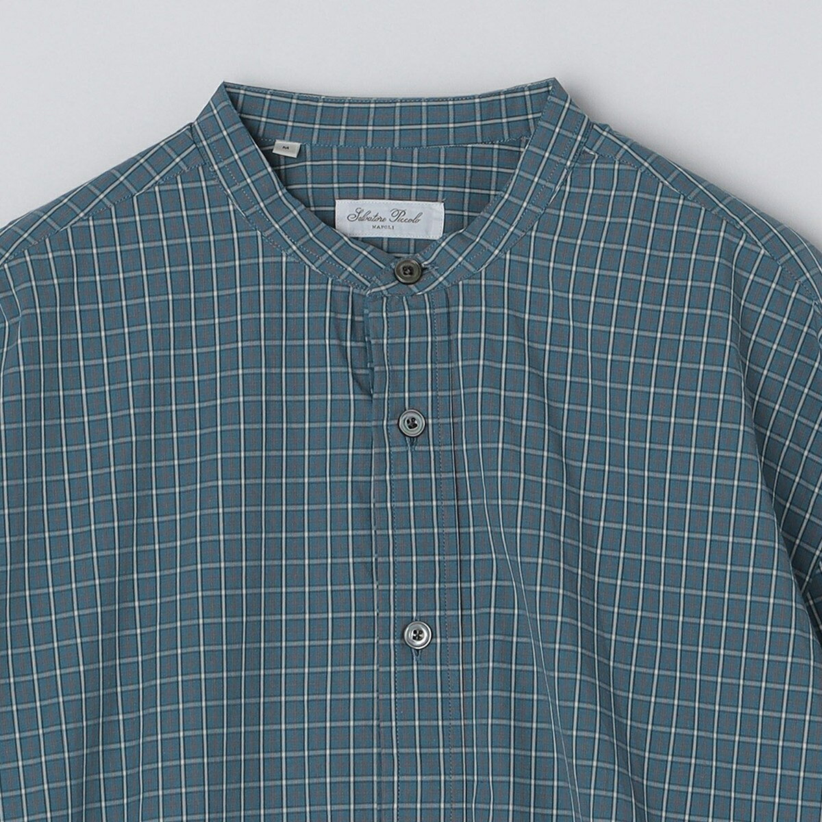 【SHIPS別注】Salvatore Piccolo: タッターソール プルオーバー バンド シャツ／シップス（SHIPS）