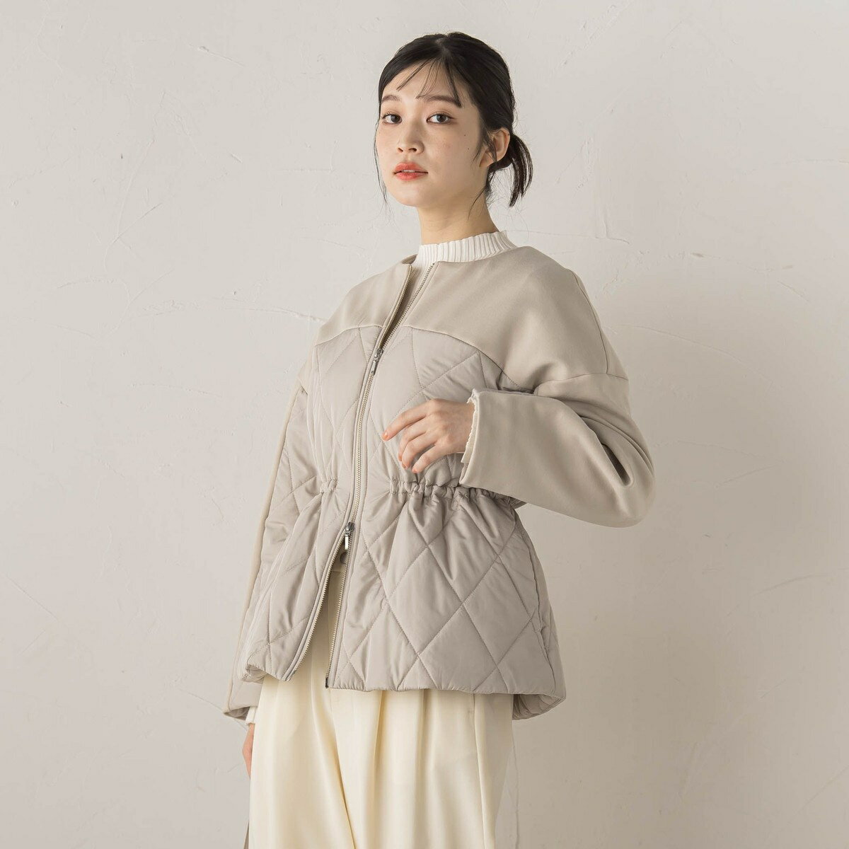 ダンボール×キルティングジャケット／ドロワットロートレアモン（Droite lautreamont）