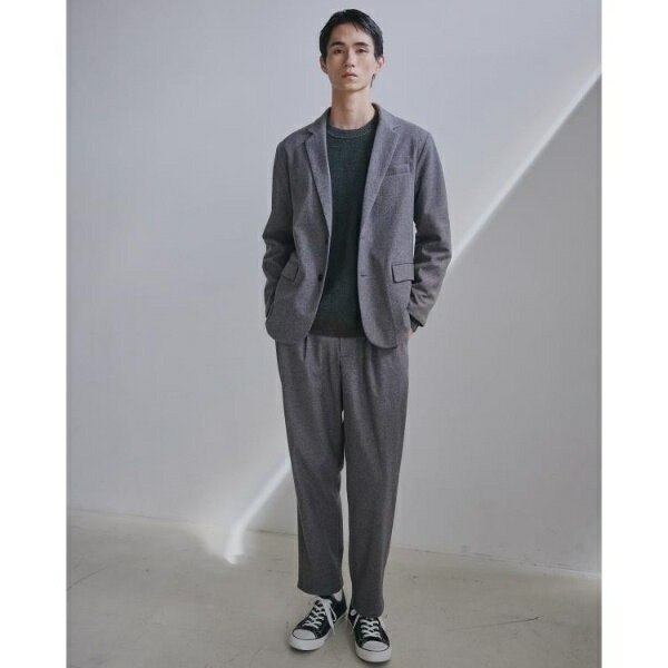 ホームスパンジャージイージーパンツ【セットアップ可洗濯機OK】/ザ ショップ ティーケー(THE SHOP TK)