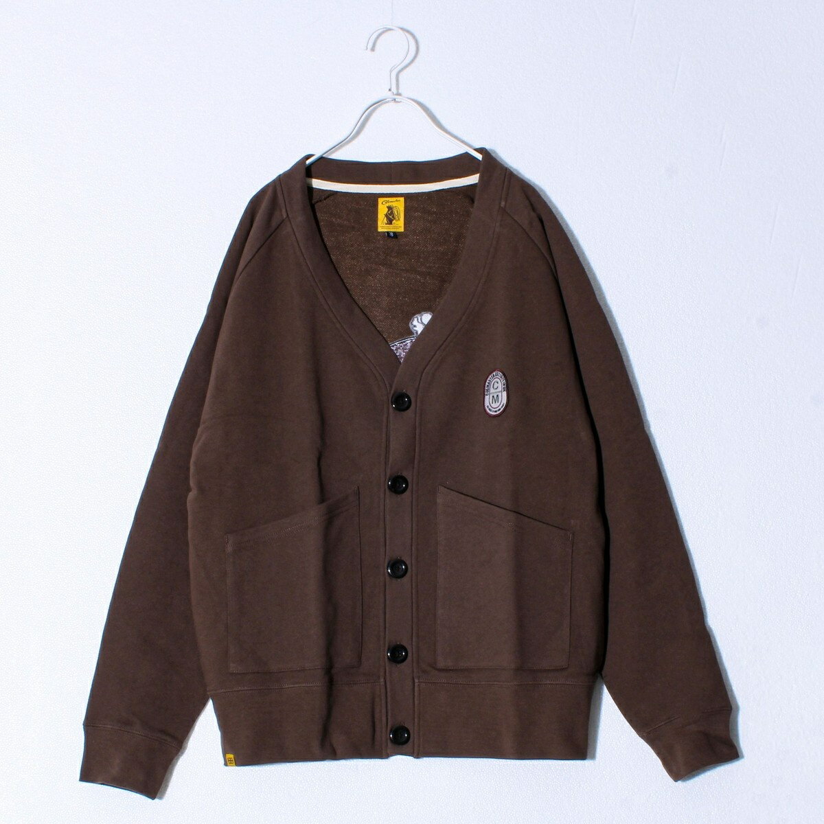 【COBMASTER/コブマスター】裏毛 刺繍×プリント カーディガン／フレディマック（FREDYMAC）