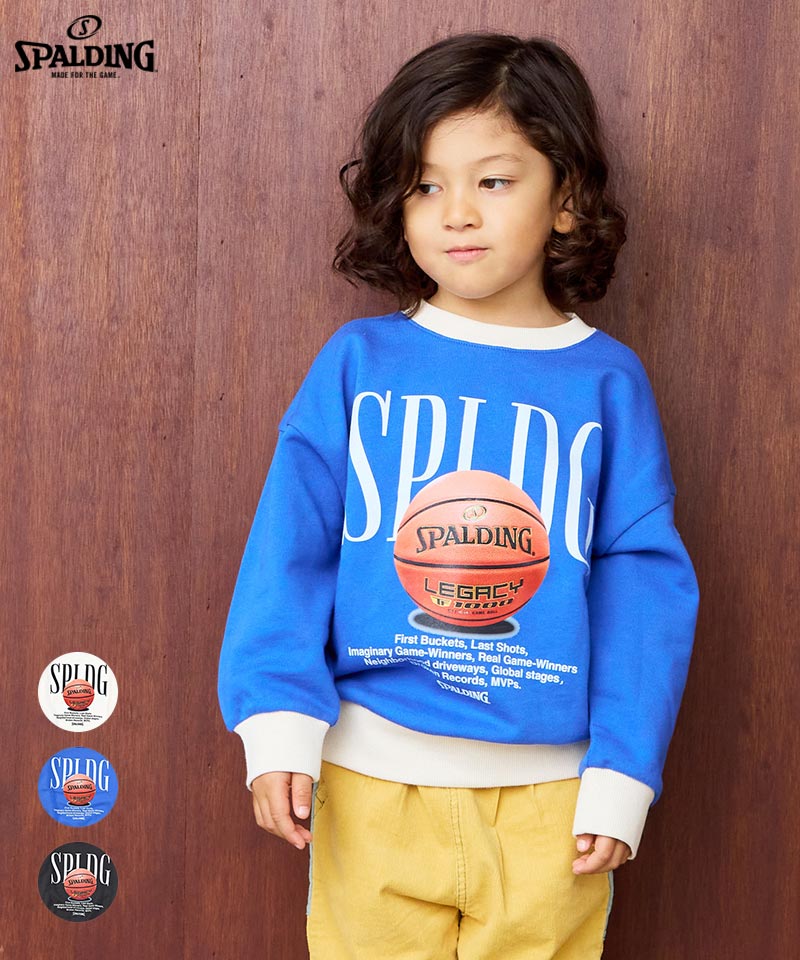 【SPALDING】別注プリントトレーナー／マーキーズ（MARKEY'S）