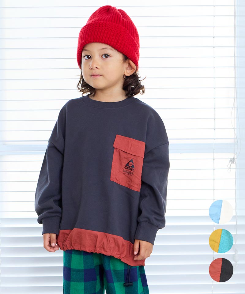 【GERRY】別注ナイロン切り替えトレ-ナ-／マーキーズ（MARKEY'S）