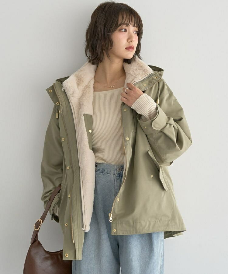 マルチウェイマウンテンパーカー／アースミュージック＆エコロジー（earth music＆ecology）