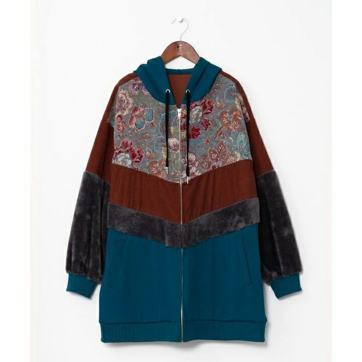 【チャイハネ】ファーベルメンズフードカーディガン／チャイハネ（CAYHANE）