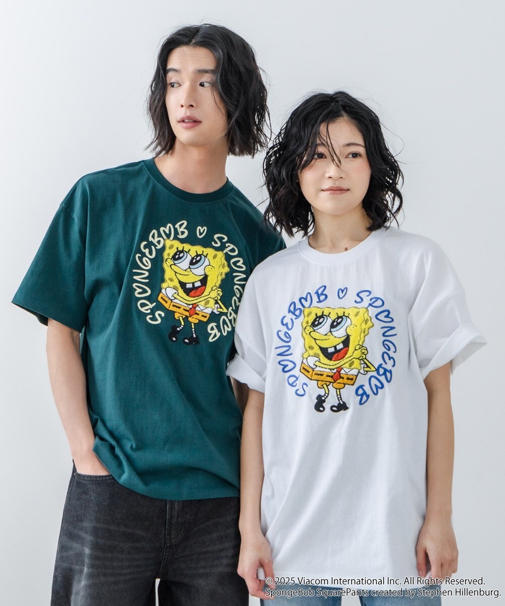 古着　ヴィンテージ　Tシャツ　ポリTシャツ　スポンジボブ　カラフル　派手　個性派 楽天市場】Old SpongeBob オールド スポンジ ボブ 「S」 ネオンカラーT