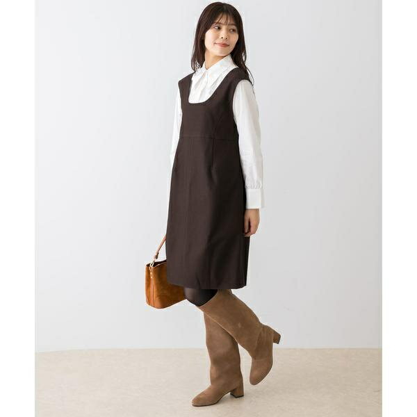 F by ROSSO ピケ2WAYミニジャンパーワンピース／アーバンリサーチ ロッソ（URBAN RESEARCH ROSSO）