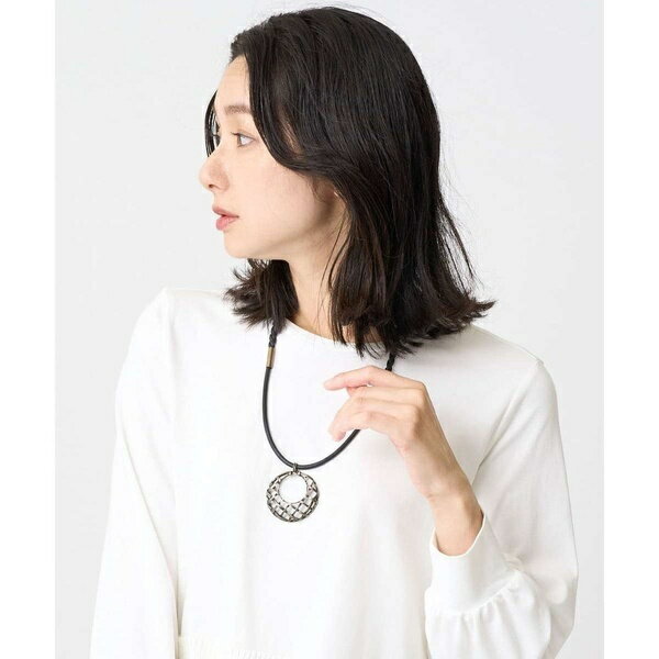 [日本製]ラタンメタルメッシュネックレス／ジョルジュ・レッシュ（GEORGES RECH）