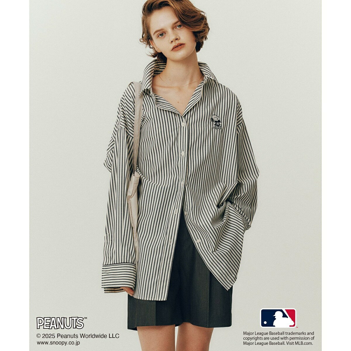 【PEANUTS×MLB COLLECTION by ROPE' PICNIC】オーバーサイズシャツ／ロペピクニック（ROPE' PICNIC） 0101marui-13047166 丸井(マルイ)楽天市場店 サンプル画像3