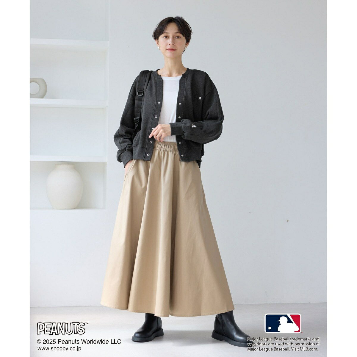 【PEANUTS×MLB COLLECTION by ROPE' PICNIC】カーディガン／ロペピクニック（ROPE' PICNIC） 0101marui-13047199 丸井(マルイ)楽天市場店 サンプル画像2