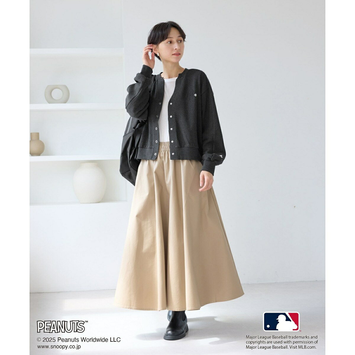 【PEANUTS×MLB COLLECTION by ROPE' PICNIC】カーディガン／ロペピクニック（ROPE' PICNIC） 0101marui-13047199 丸井(マルイ)楽天市場店 サンプル画像3
