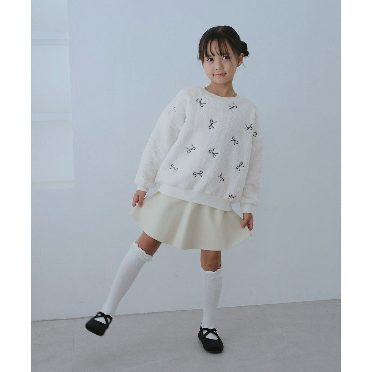 【KIDS/キッズ】リボン刺繍ボアプルオーバー／ロペピクニックキッズ（ROPE' PICNIC KIDS） 0101marui-13047483 丸井(マルイ)楽天市場店 サンプル画像2