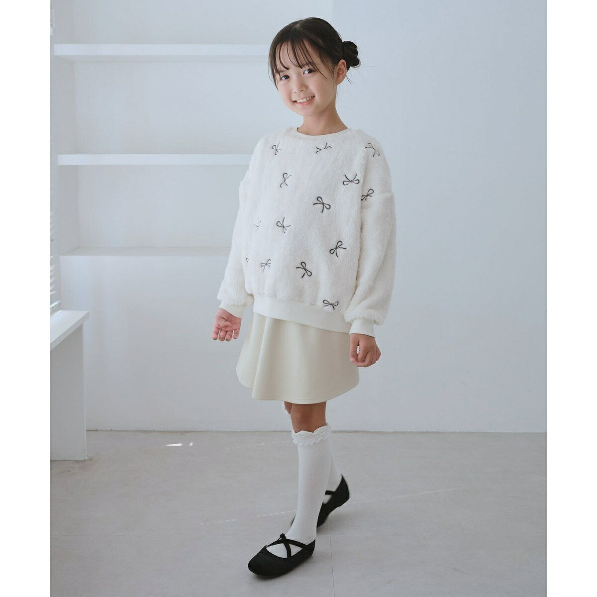 【KIDS/キッズ】リボン刺繍ボアプルオーバー／ロペピクニックキッズ（ROPE' PICNIC KIDS） 0101marui-13047483 丸井(マルイ)楽天市場店 サンプル画像3