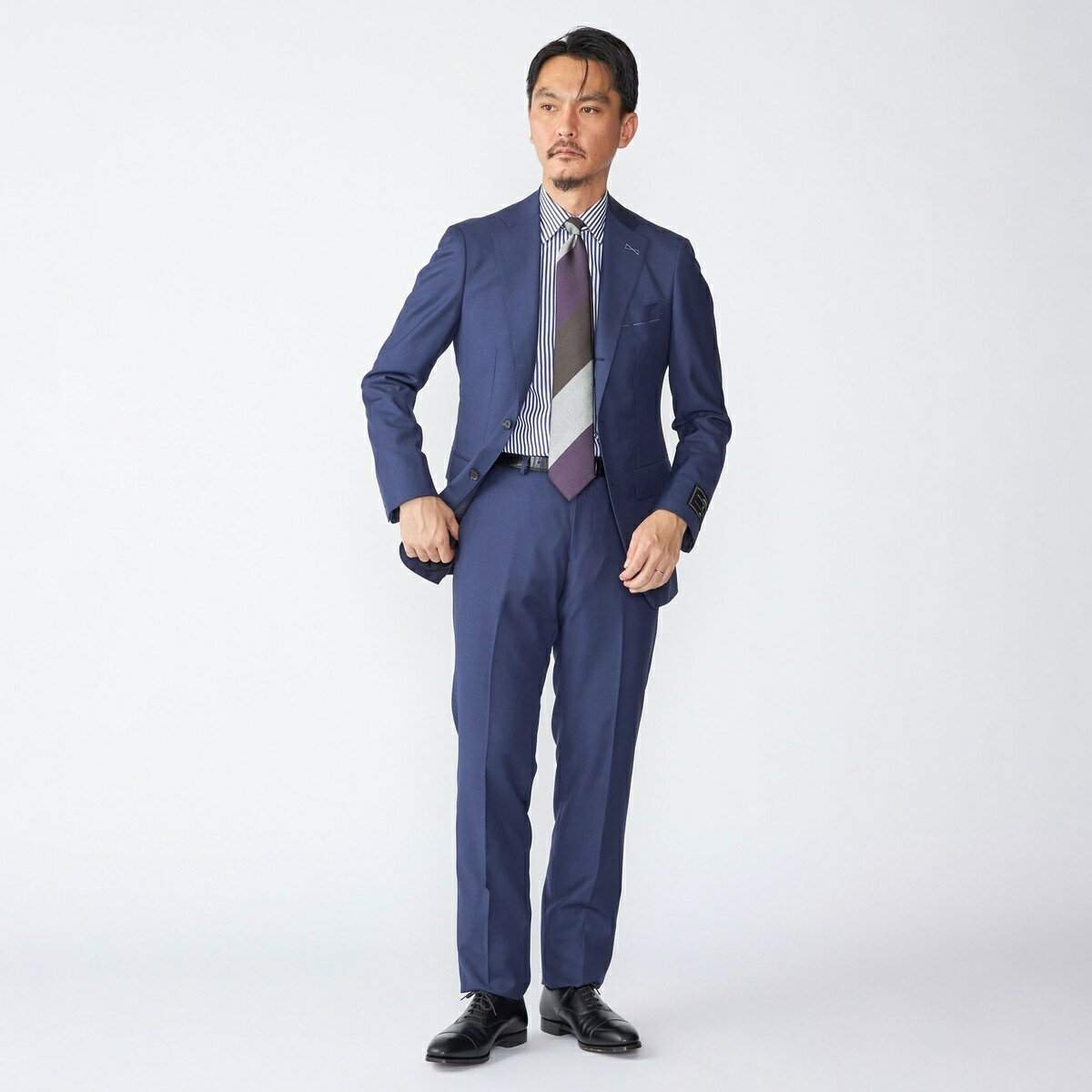 SHIPS: 御幸毛織 ファブリック FOUR SEASONS シャークスキン スーツ／シップス（SHIPS）