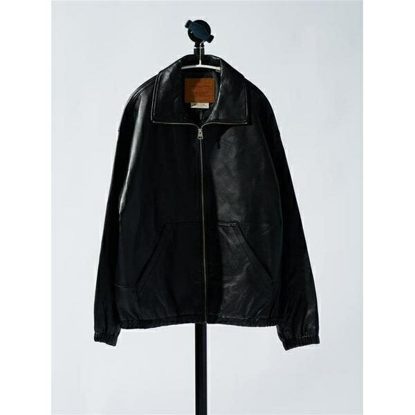 PREMIUM BLACK FULLZIP SPORTS LEATHER JACKET／リーバイス（Levi’s）