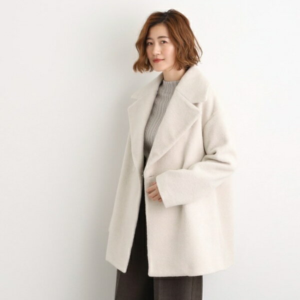 ふんわりまとう、オーバーサイズテーラーコート／グローブ（grove）