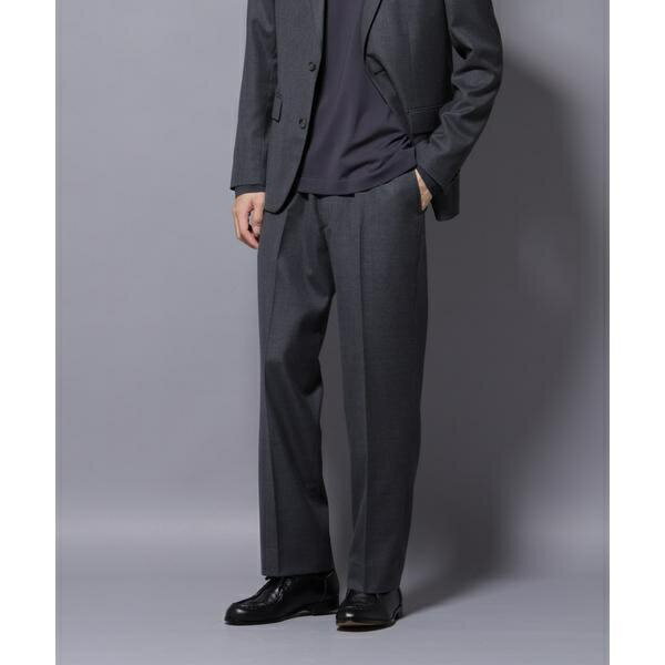 「N TROUSERS PREMIUM」RENU洗えるサキソニーストレートパンツ／ナノユニバース（2枚目）