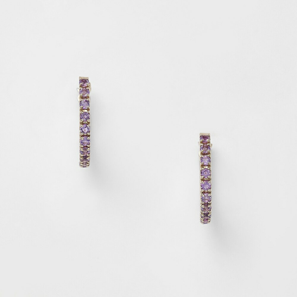 K10アメジストピアス／アガット（agete）