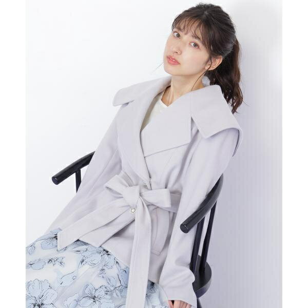 楽天市場】ビッグカラーショート丈コートの通販