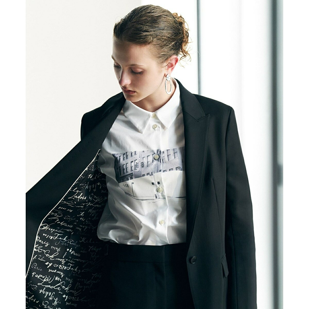 【30th ANNIVERSARY】New Yorkフォトプリント シャツ／ICB（ICB）