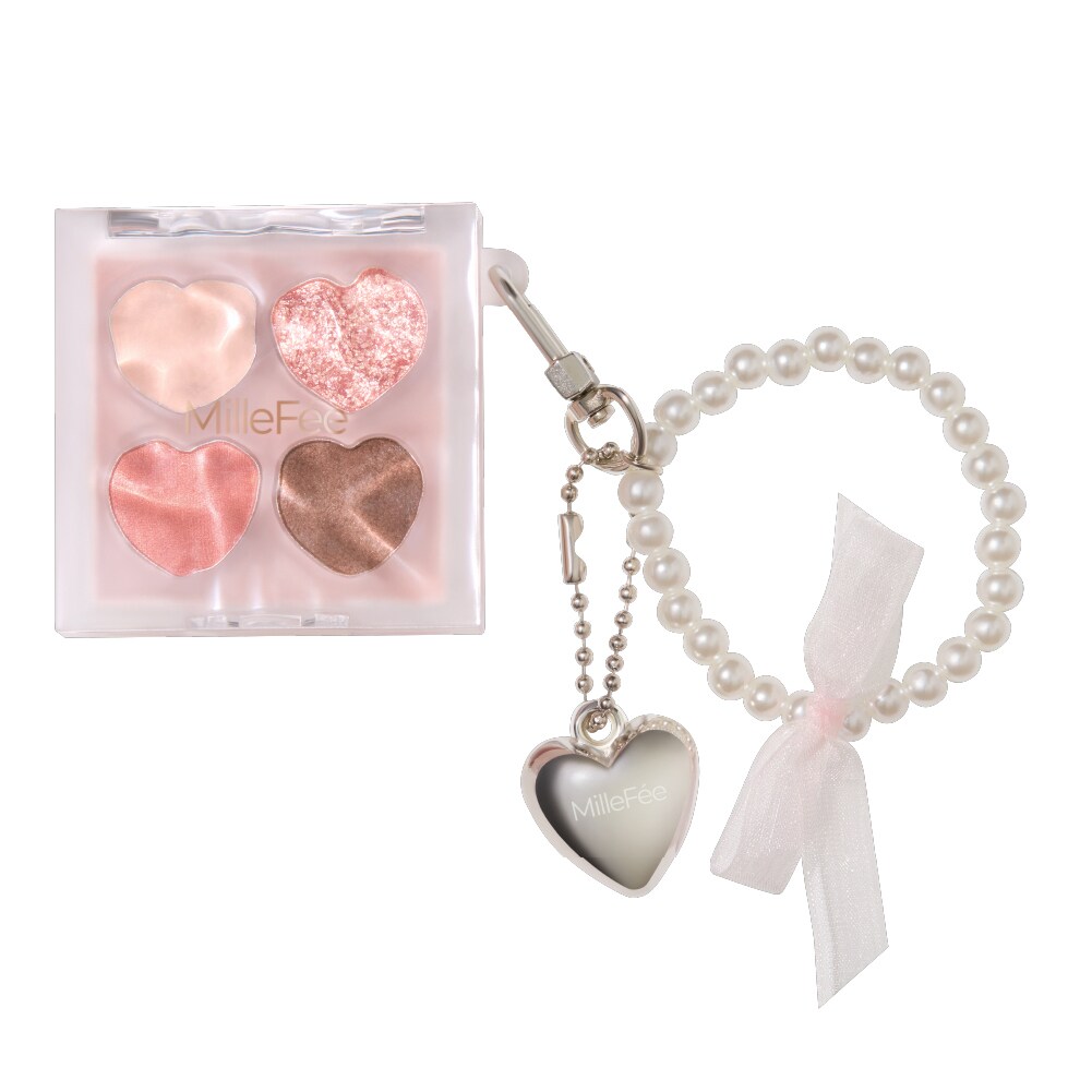 ミルフィー　ぷくぷく涙袋パレット 02 ストロベリーピンク／デイリープラザ（DAILY PLAZA）のサムネイル