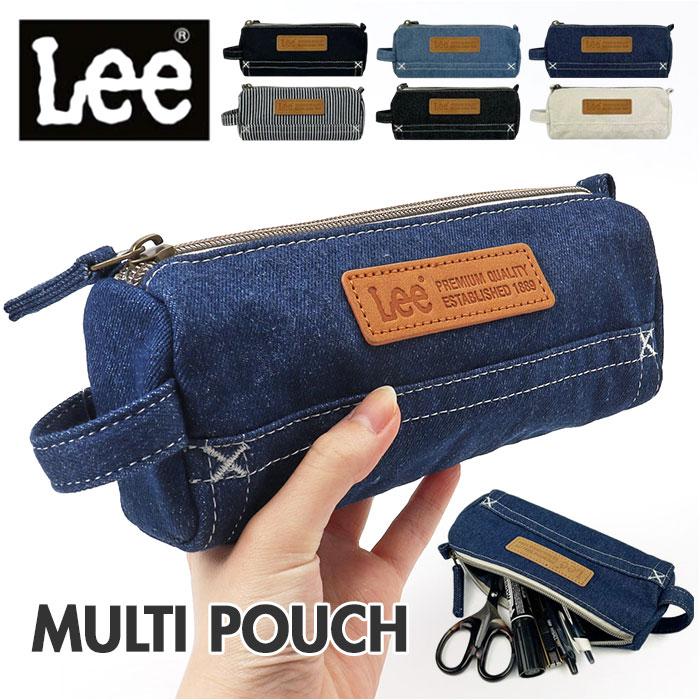 Lee レザーパッチデザイン マルチポーチ／バックヤードファミリー（BACKYARD FAMILY）